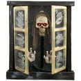 thumbnail image 3 of Northlight Lighted and Animated Ghoul in Window Halloween Decoration - 29" - Red Lights, 3 of 9