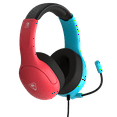 thumbnail image 3 of Turtle Beach Airlite™ Fit Wired Gaming Headset - Neon Blue & Red, 3 of 9
