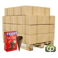 thumbnail image 1 of JOY Chocolate Waffle Ice Cream Cone – Rich Dark Cocoa Formulation & Deep Caramelized Sugar Crunch, Full 24-Case Industrial Pallet (Total 2,304 Cones), 1 of 4