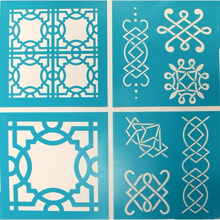 Martha Stewart Medium Punch (Vintage Decor Stencil, 33556 Ornamental Trellis, Stencil use for Vintage 33556 33557 Fleur Designs 575 32268 decor are furniture 875.., By Martha Stewart Crafts Ship from)