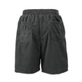 thumbnail image 5 of Garbnen Men's Corduroy Shorts Elastic Waist Wide Leg Athletic Shorts Men Lightweight Big and Tall Basketball Outdoor Bermuda Shorts for Men with Pockets Gray L, 5 of 9