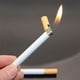 thumbnail image 5 of Mini encendedor delgado de aleación de metal a prueba de viento | Encendedor de cigarrillos de butano recargable Diseño delgado y portátil | Llama Suave Inflable Creativa | Tamaño compacto de, 5 of 8