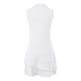 thumbnail image 7 of Wdgfv Women's Sleeveless Zip Front Tennis Dress Built-In Shorts Athletic Summer Casual Comfortable Stretch Lightweight Solid, 7 of 7