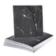 thumbnail image 1 of Uxcell 20 Piezas Azulejos de Mármol Autoadhesivos, Panel de Pared Impermeable para Salpicadero, Azulejos de Ducha Autoadhesivos de 11.81"x11.81" para Baño, Diseño de Raíz en Blanco y Negro, 1 of 7