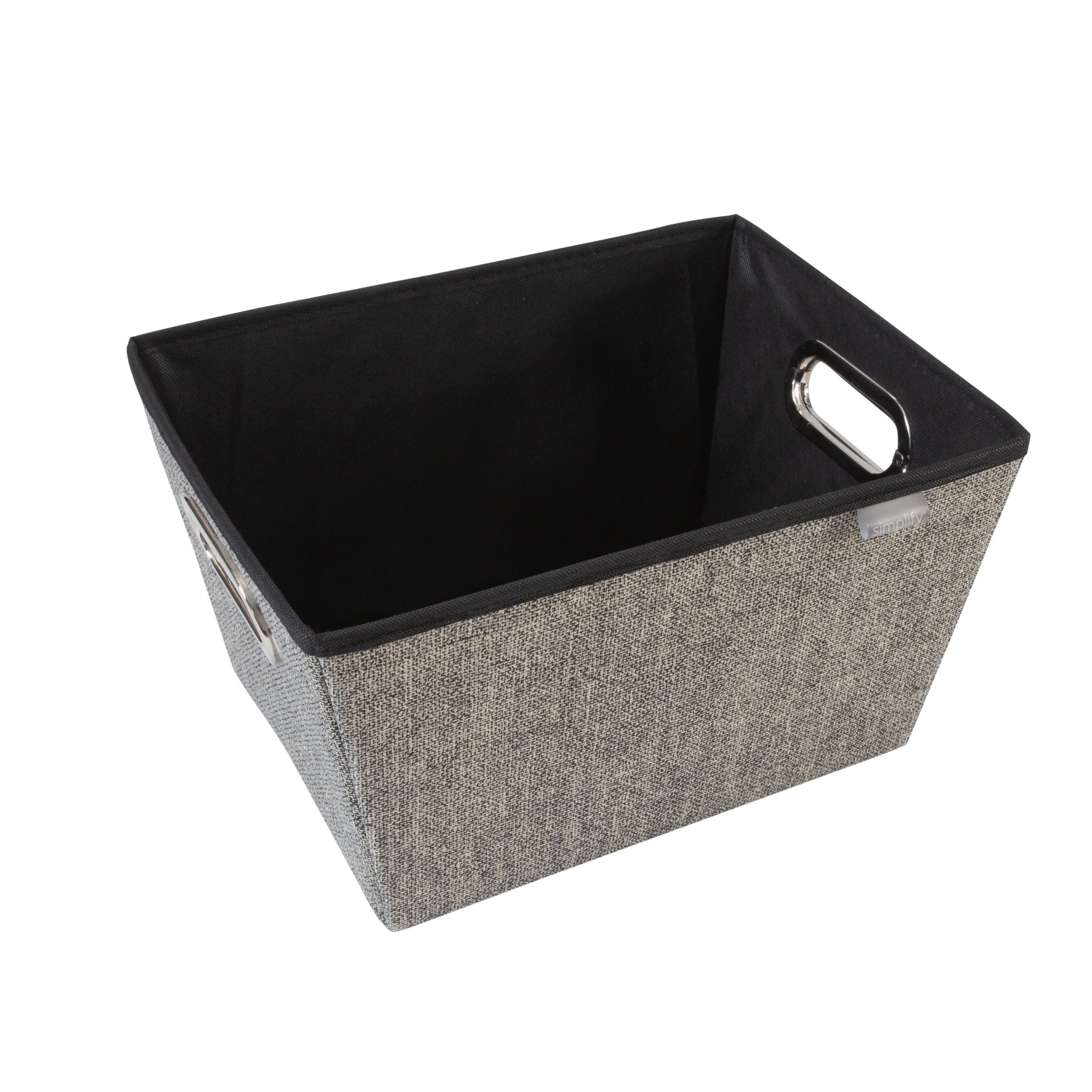 Simplify Collapsible Storage Cube in Faux Jute - Walmart.com