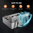 thumbnail image 4 of WeChef 5000W 20L Electric Deep Fryer Stainless Steel Single Large Tank Basket Lid Countertop Commercial Restaurant, 4 of 11