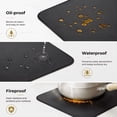 thumbnail image 4 of Fireproof 15x18in Heat Resistant Mats-Heat Resistant Mats for Countertop for Air Fryer - Hot Pad Air Fryer Mat Compatible with Ninja, Coffee Maker, Toaster, Oven - Black, 4 of 6