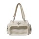 thumbnail image 1 of Expositor de alfileres con ventana transparente para bolsos Ita Bag, ideal para cosplay, anime y fiestas de Halloween. Blanco, 1 of 7