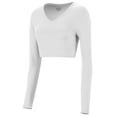 thumbnail image 2 of Augusta Ladies V-Neck Liner 9012 White M, 2 of 2