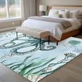 thumbnail image 5 of Rectangle Area Rug 5x8ft,Ocean Octopus Shell Seaweed Washable Carpet Non-Slip Runner Accent Rugs Indoor Floor Mat for Bedroom Living Room Decor,Sea Monster Underwater World, 5 of 9