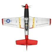 Bruce&Shark RC Plane, 2.4GHz 4 Channel Brushless Remote Control Jet Airplane for Adults, WLtoys RC Aircraft Fighter with 6-Axis Gyro, LED Searchlight, Easy to Fly for Boys and Girls