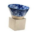 thumbnail image 1 of Taza de té de cerámica de 3,5 oz, taza de café de cerámica gruesa, taza de té clásica tradicional de 100 ml Azul, 1 of 9
