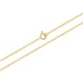thumbnail image 2 of Gold Plated Small Jesus Crucifix Cross Pendant Catholic Necklace for Kids 16", 2 of 5