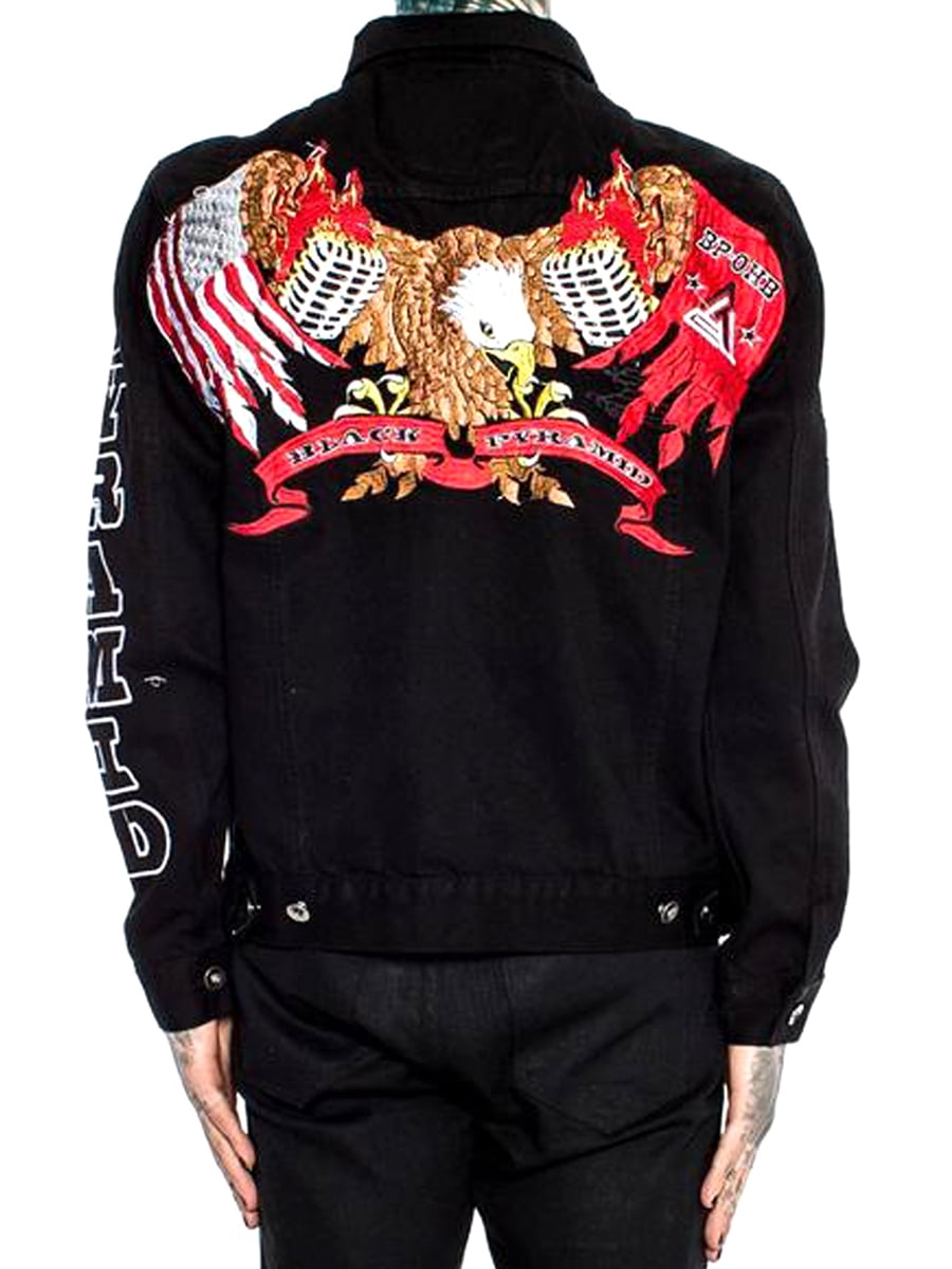 black pyramid jean jacket