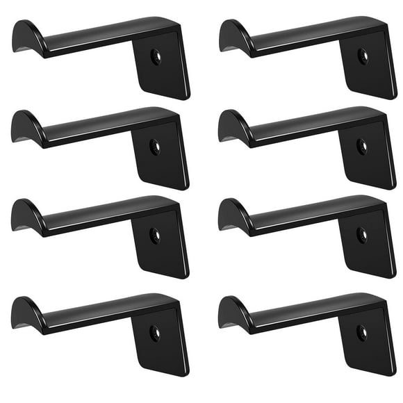 Perchero de pared de doble capa para sombreros de vaquero, con ganchos para sombreros, bufandas, llaves y bolsos. Plástico resistente para entrada, dormitorio o cafetería.,Vsgery