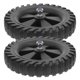 thumbnail image 2 of 2pcs Rubber Air Compressor Wheel Quiet And Easy To Install Compressor Replacement Part For Smooth Mobility And Long-Lasting Performance, 2 of 3