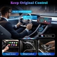 thumbnail image 3 of Wireless CarPlay Adapter for iPhone, 2025 Upgrade Convert Wired to Wireless Car Play Dongle, Mini Size USB Design for Apple CarPlay Adapter, USB-A/Type-C,, 3 of 9