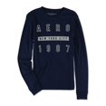 thumbnail image 1 of Aeropostale - Camiseta gráfica para hombre de la ciudad de Nueva York de 1987, azul, pequeña Aeropostale Camiseta gráfica, 1 of 2