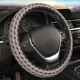 thumbnail image 5 of Xecao Dachshund Dog Heart patten Stretch Elastic Steering Wheel Cover, fits all vehicles, 15-inch diameter, 5 of 6