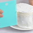 thumbnail image 5 of 3PCS/Lot Scraper Cake Cutter Slicer Spatula For Cake Cream Scraper Pasty Cutters Scraper Irregular Edge DIY Smoother Blue, 5 of 9