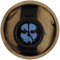 thumbnail image 1 of Angie Wood Creations Ebony Men’s Watch With Skull-Embellished Dial, 1 of 7
