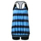 thumbnail image 2 of Gibobby Conjunto de traje de baño de bikini Trajes de baño Tankini de dos piezas T Back Blouson Swim Tops con pantalones cortos para niños Trajes de baño(Azul,CH), 2 of 5