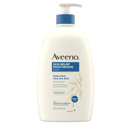 Aveeno Skin Relief Moisturizing Lotion for Sensitive Skin, 33 fl. (Best Lotion For Dry Skin)