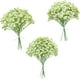 thumbnail image 1 of Nvzi 18 piezas de gypsophila artificial en aerosol, flores falsas verdes de tacto real para ramos de boda, centros de mesa, arreglos florales y decoraciones, 1 of 3