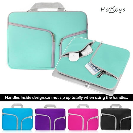 Macbook Air 11 Inch Felt Case Homeya 11.6 Laptop Sleeve Case Cover Bag Slim Laptop Case For 11 Inch Macbook Apple Samsung Chromebook HP Acer Lenovo Portable Laptop Sleeve Liner Package Notebook Case Soft Sleeve Bag Case Green ()
