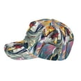 thumbnail image 4 of Hombre Sierra Gorra de Béisbol para Hombres, Mujeres y Niños, Gorra Clásica de Visera Plana, Gorra Hip Hop Trucker, Snapback Ajustable, 4 of 5