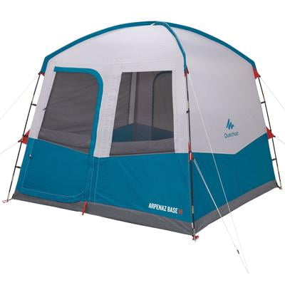 Niet genoeg Sturen linnen Decathlon - Quechua Base Camp Shelter, 6 Person, Waterproof, 64.6 sq ft -  Walmart.com