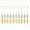 Orange, variant on 10Pcs Multicolored Ballpoint Pen 4 Color in 1 Beadable Pen 4 Color in 1 Retractable Ballpoint Pen for Teacher