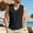 Black-01, variant on LIBRCLO Mens Tank Tops Solid Color Casual V-Neck Shirts Waistcoat Vacation Training Base Coat Tops