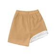 thumbnail image 3 of Toddler Swim Trunks Kids Toddler Boys Solid Color Quick Dry Swim Trunks with Compression Liner Stretch Swim Shorts Boys Rash Guard Khaki 14 Years-16 Years, 3 of 3