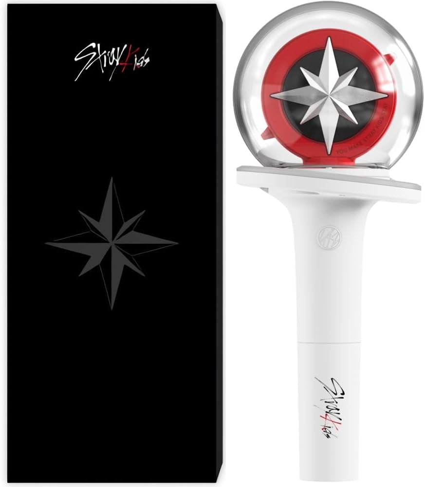 KPOP White Stray Kids Ver 2 LED Official Light Stick KPOP White Stray Kids Ver 2 LED Official Light Stick