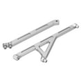 thumbnail image 1 of Soporte de chasis de aluminio, soporte de chasis delantero y trasero Soporte de chasis RC Piezas de coche RC Calidad de nivel superior, 1 of 8