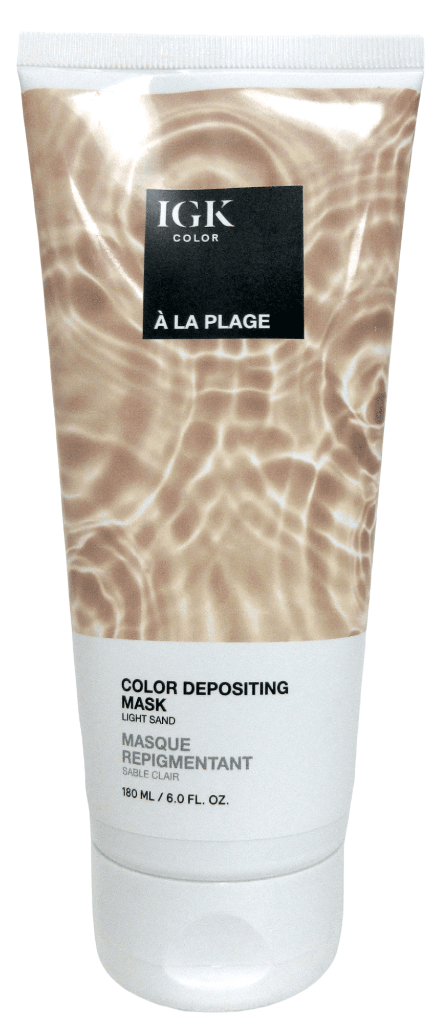 IGK A la Plage Light Sand Color Depositing Mask 6 fl oz
