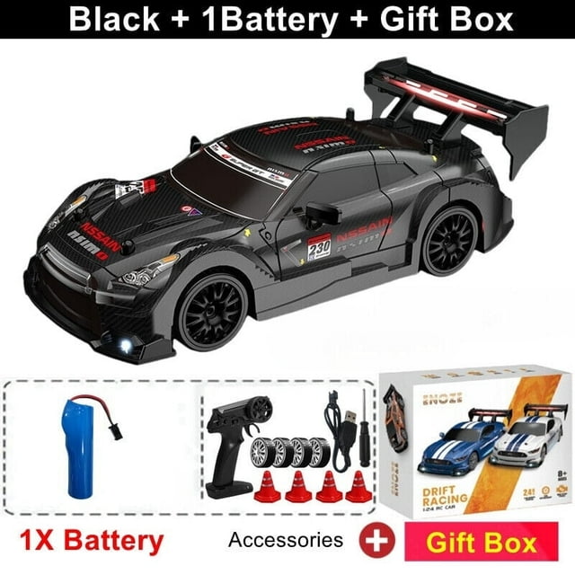 1:24 RC Car Remote Control Drift Car 30KM/H High Speed 4WD Radio RC Racing Cars For Kids Christmas Toys