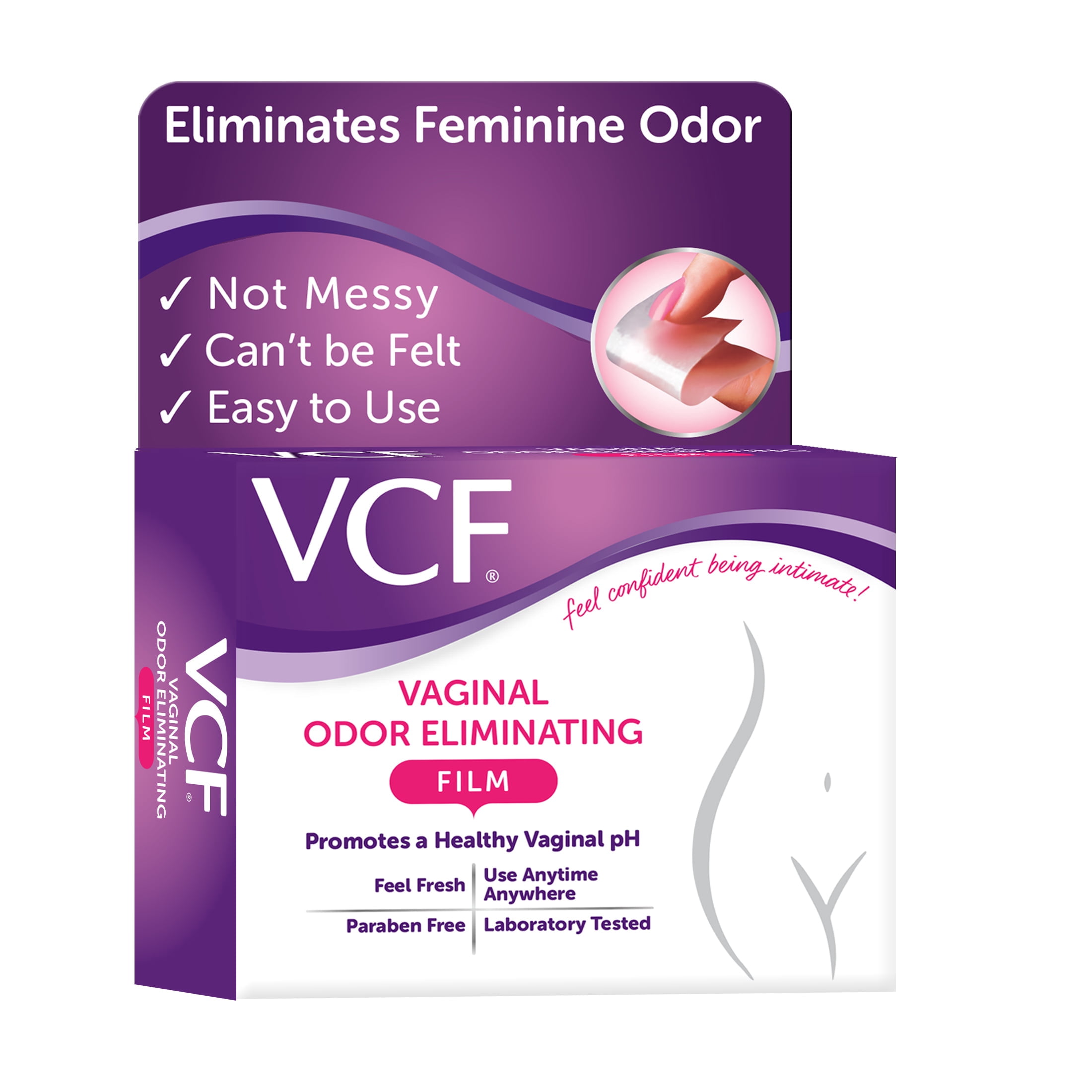 VCF Vaginal Odor Eliminating Film, 12ct