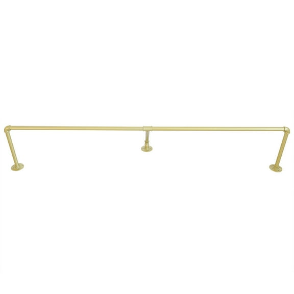 High Stability Clothing Hanging Rack – 100 lbs Capacity, Easy to Assemble, Space-Saving Design
