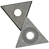 thumbnail image 4 of Lames en Carbure pour Grattoir à Peinture à Double Tranchant, Lame de Rechange Réversible (Triangle à Triple Tranchant de 1 Pouces), 4 of 5