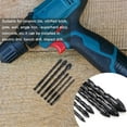 thumbnail image 5 of Yuedong Alloy Carbide Point Glass Drill Bit Set Cross With 4 Cutting Edges Durable Shank 6pcs Thread Toughness Strong Drills, 5 of 19