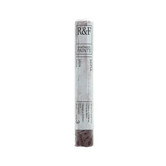 R&F Handmade Paints Pigment Stick, 38ml, Sepia