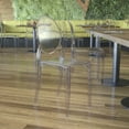 thumbnail image 4 of Flash Furniture Revna Series Ghost Chair, Set of 4, Clear Plastic, 4 of 15