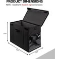 4 Pack Comic Book Storage Box with Lid for Modern Age, Collapsible ...