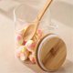 thumbnail image 4 of 4 Pack Overnight Oats Glass Containers with Lids and Spoons, Glass Jars with Spoons and Lids for Loo, 4 of 5