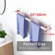 thumbnail image 5 of Barra de Toallas de Ba&ntilde;o, Toallero de 24 Pulgadas para Pared de Ba&ntilde;o, Organizador de Toallas de Mano Resistente, Accesorios de Hardware de Ba&ntilde;o para Decoraci&oacut, 5 of 9