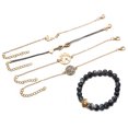 thumbnail image 2 of Women Bracelet Set,5Pcs Fashionable Jewelry Accessory Bracelet Set Bracelet Time-Tested Durability, 2 of 8
