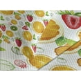 thumbnail image 4 of Ambesonne Fruits Quilted Bedspread Set 3 Pcs, Fresh Citrus Kiwi Lemon, Queen Size, Earth Yellow Lime Green, 4 of 5