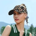 thumbnail image 6 of Balery Floral Insects Sport Wear Athletic Visor Sun Sports Visor Hat Visor Adjustable Cap for Women and Men (One Size), 6 of 7